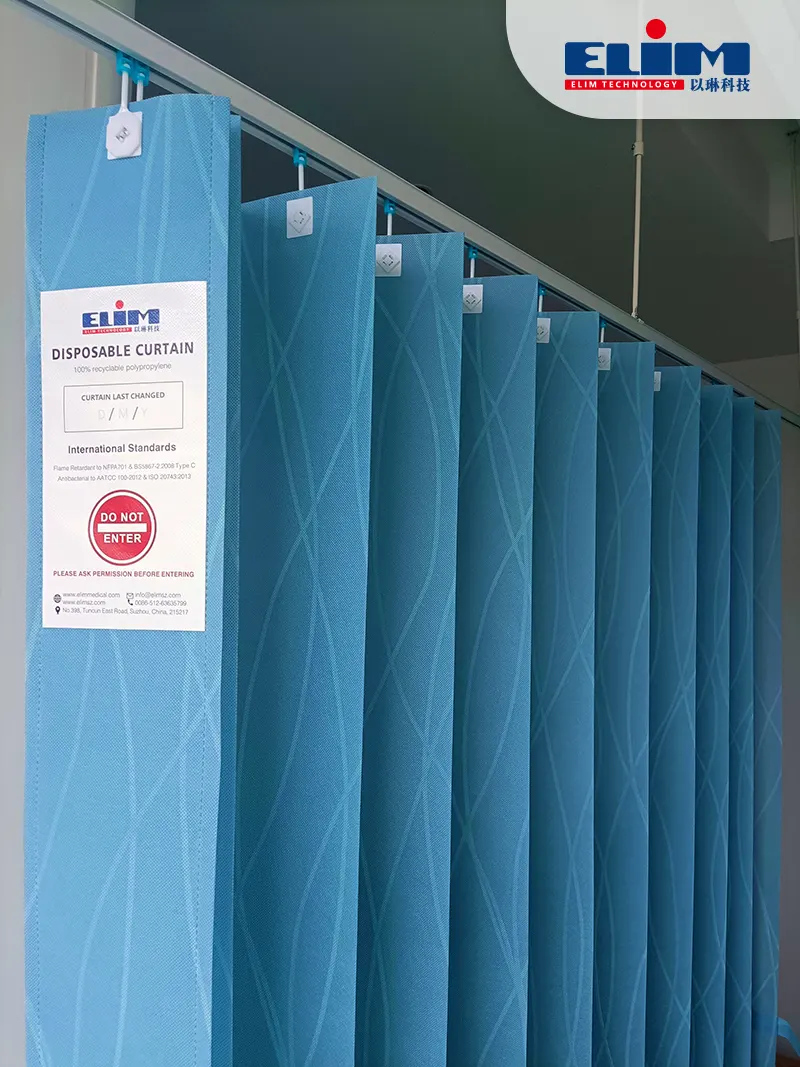 Wegwerp privacy gordijnen
